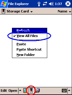 Select Pocket PC 2003 Emulator